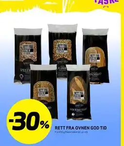 Bunnpris RETT FRA OVNEN GOD TID tilbud