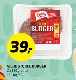 Bunnpris GILDE STORFE BURGER tilbud