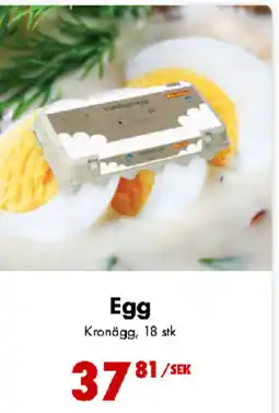 Nordby Supermarket Egg Kronögg tilbud