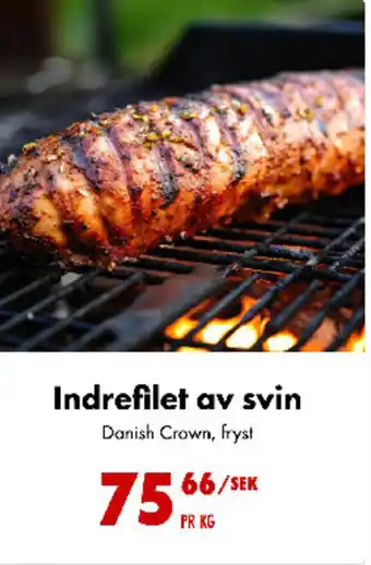 Indrefilet av svin