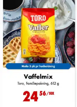 Nordby Supermarket Vaffelmix tilbud