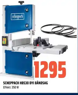 Obs Bygg SCHEPPACH HBS30 Dyi båndsag tilbud
