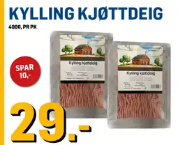 Price Lagerbutikk Kylling kjøttdeig tilbud