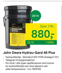 Felleskjøpet John Deere Hydrau-Gard 46 Plus tilbud
