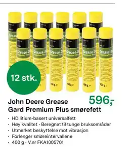 Felleskjøpet John Deere Grease Gard Premium Plus smørefett tilbud