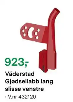 Felleskjøpet Väderstad Gjødsellabb lang slisse venstre tilbud