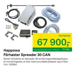 Felleskjøpet Happowa Fôrhøster Spreader 30 CAN tilbud