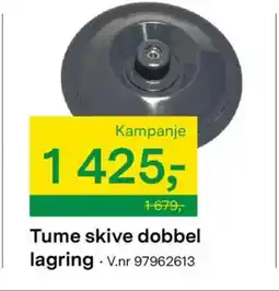 Felleskjøpet Tume skive dobbel lagring tilbud
