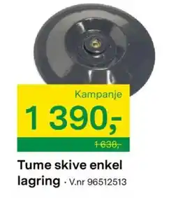 Felleskjøpet Tume skive enkel lagring tilbud