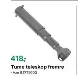Felleskjøpet Tume teleskop fremre tilbud