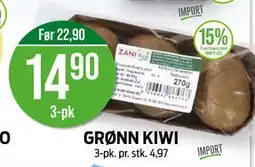 Kiwi GRØNN KIWI tilbud