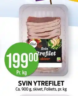 Kiwi SVIN YTREFILET tilbud