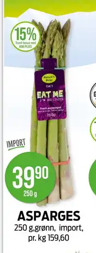 Kiwi ASPARGES tilbud