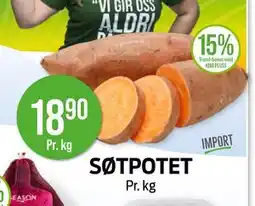 Kiwi SØTPOTET tilbud
