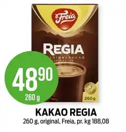 Kiwi KAKAO REGIA tilbud