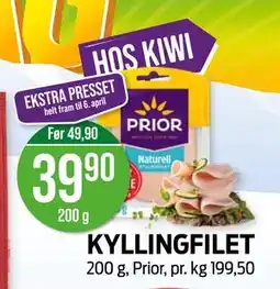 Kiwi KYLLINGFILET tilbud
