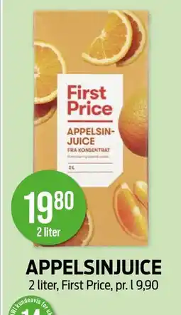 Kiwi APPELSINJUICE tilbud