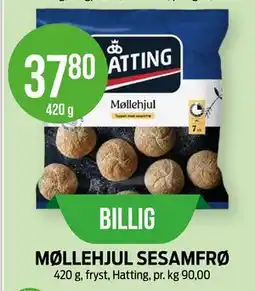 Kiwi MØLLEHJUL SESAMFRØ tilbud