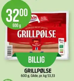 Kiwi GRILLPØLSE tilbud