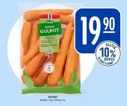 Rema 1000 GULROT tilbud