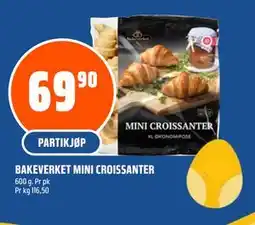 Coop Obs BAKEVERKET MINI CROISSANTER tilbud