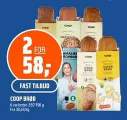 Coop Obs COOP BRØD tilbud
