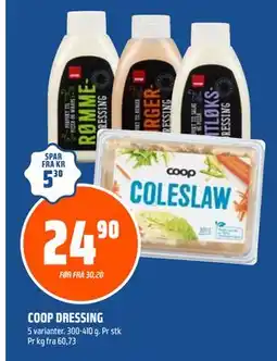 Coop Obs COOP DRESSING tilbud
