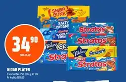 Coop Obs NIDAR PLATER tilbud