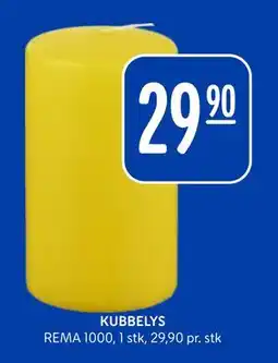 Rema 1000 KUBBELYS tilbud