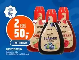 Coop Obs COOP SYLTETØY tilbud