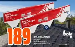 Obs Bygg ISOLA TAKSHINGEL tilbud