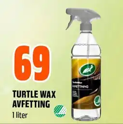 Obs Bygg TURTLE WAX AVFETTING tilbud