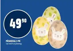 Coop Obs PÅSKEEGG 3 PK tilbud