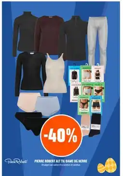 Coop Obs PIERRE ROBERT ALT TIL DAME OG HERRE tilbud