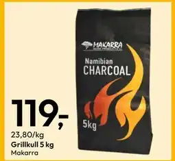 Gigaboks Grillkull 5 kg tilbud