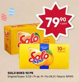 Matkroken SOLO BOKS 10 PK tilbud