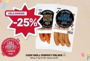 COOP GRILL PERFEKT PØLSER