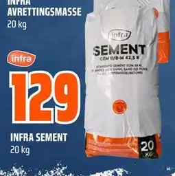 Obs Bygg INFRA SEMENT tilbud
