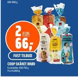 Coop Obs COOP SKÅRET BRØD tilbud