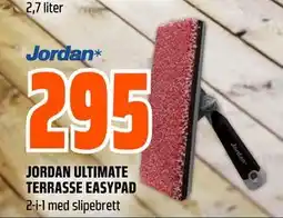 Obs Bygg JORDAN ULTIMATE TERRASSE EASYPAD tilbud