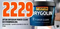 Obs Bygg JOTUN DRYGOLIN POWER CLEAN EKSTERIØRMALING tilbud