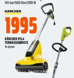 Obs Bygg KÄRCHER PCL4 TERRASSEBØRSTE tilbud