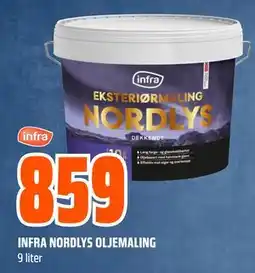 Obs Bygg INFRA NORDLYS OLJEMALING tilbud