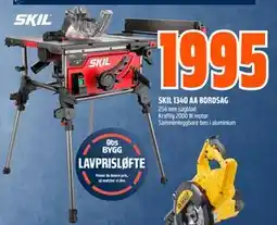 Obs Bygg SKIL 1340 AA BORDSAG tilbud