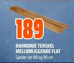 Obs Bygg HARMONIE TERSKEL MELLOMLIGGENDE FLAT tilbud