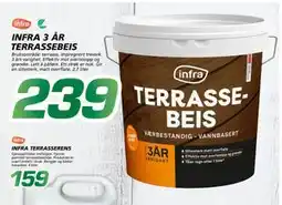 Coop Byggmix INFRA 3 ÅR TERRASSEBEIS tilbud