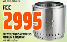 Obs Bygg FCC VOLCANO SMOKELESS MEDIUM BÅLTØNNE tilbud