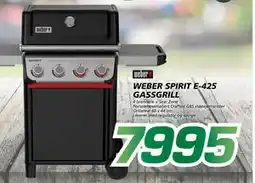 Coop Byggmix WEBER SPIRIT E-425 GASSGRILL tilbud