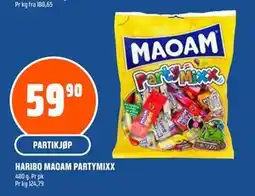 Coop Obs HARIBO MAOAM PARTYMIXX tilbud