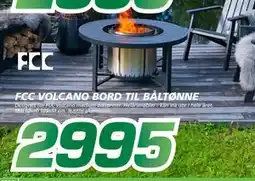 Coop Byggmix FCC VOLCANO BORD TIL BÅLTØNNE tilbud